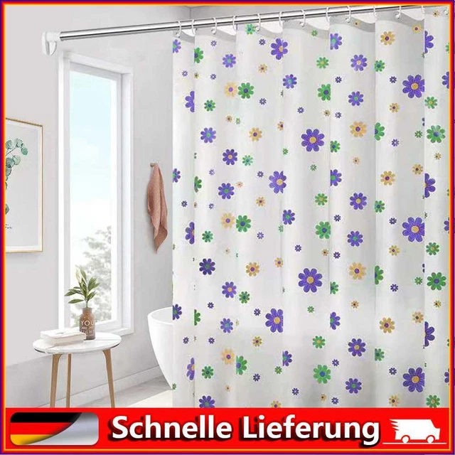 Cortina espesante pantalla de baño 180x200 cm cortina de ducha para dormitorio hotel