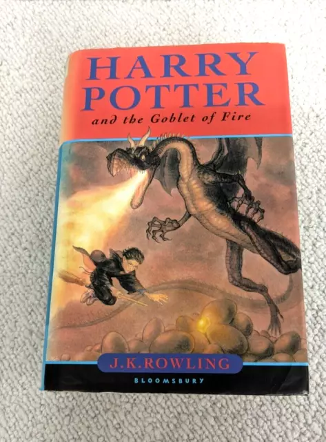 Harry Potter and the Goblet of Fire Hardback Book First Edition J.K.Rowling