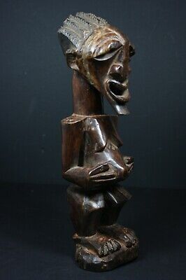 Male African Fetish Statue - SONGYE tribe - D.R.Congo  TRIBAL ART CRAFTS
