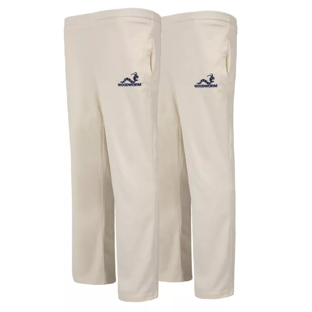 Woodworm Pro Series Junior Cricket Trousers - 2 Pack