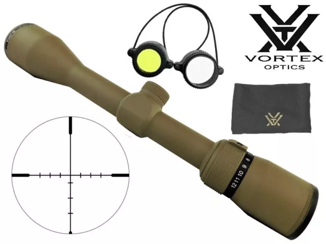 Vortex Diamondback 4-12x40 Rifle Scope (Dead-Hold) FDE Cerakote DBK-04