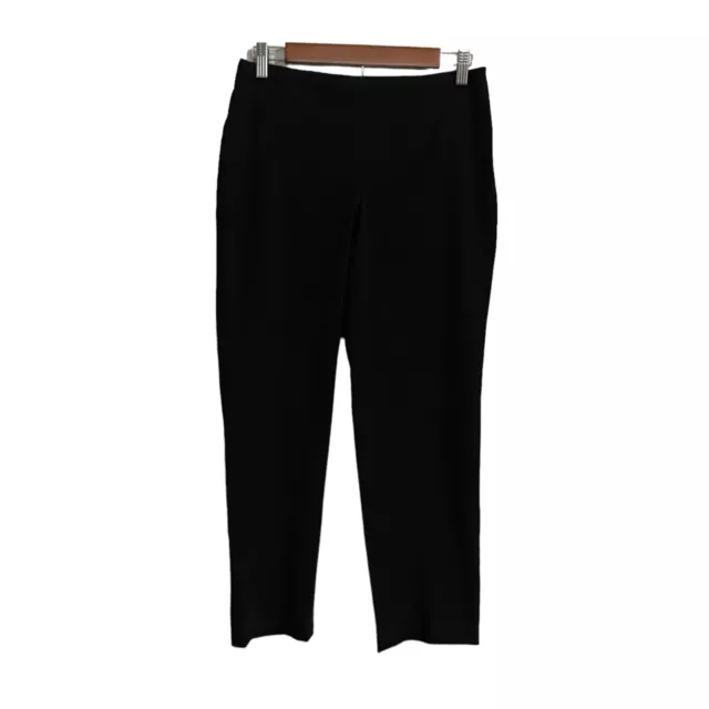 THEORY WOMENS PANTS Demetria Trouser Size 0 Black Wool Mid Rise Career  Classic £85.33 - PicClick UK