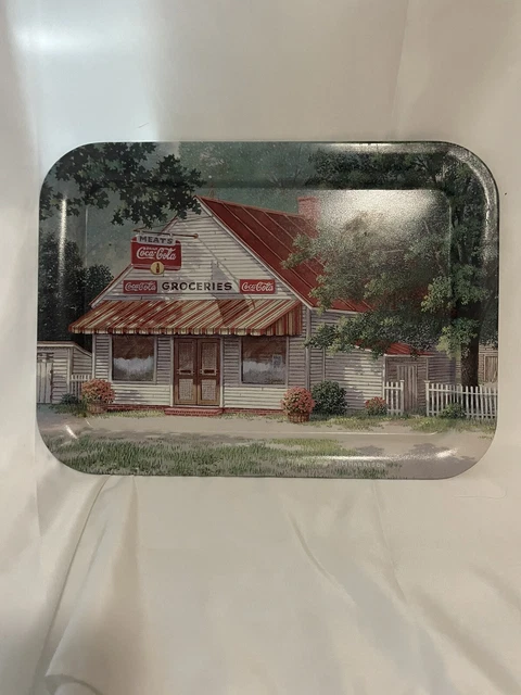 Coca Cola "The Old Country Store" Tray by Jim Harrison 2001 Coke 17½ x 13", 
