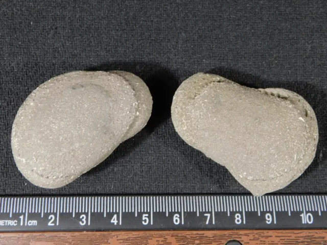 Big! Nice and 100% Natural Boji Stone Pair 127gr