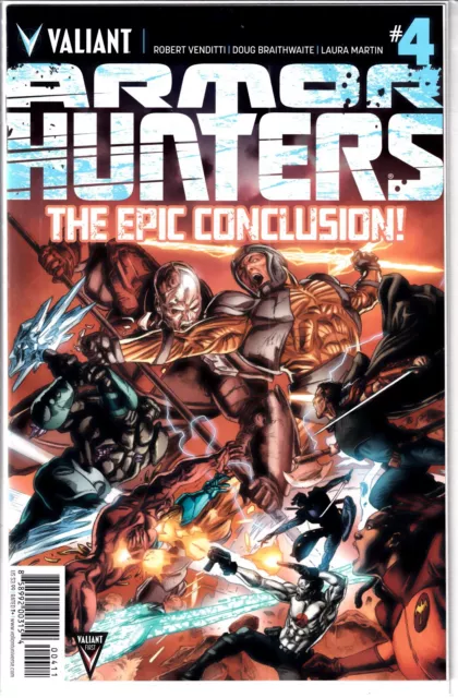 Armor Hunters #4 The Epic Conclusion Valiant Comics