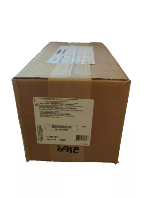 W11557001 WHIRLPOOL Ice Maker Assembly,GENUINE OEM,BRAND NEW IN BOX