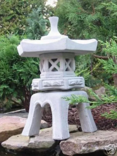 japanische Steinlaterne Yukimi S Koiteich Figur Gartendekoration