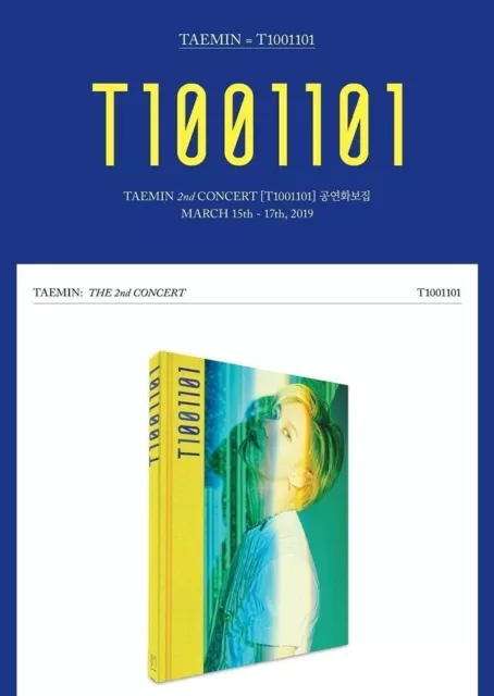TAEMIN 2nd CONCERT [ T1001101 ] PHOTO BOOK Album+149p Foto Buch+Foto Karte+GIFT 2