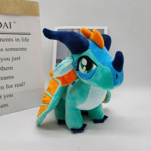 Wings of Fire Dragon Glory Plush Toy Rainwings Dragon Stuffed Animal Doll Kids