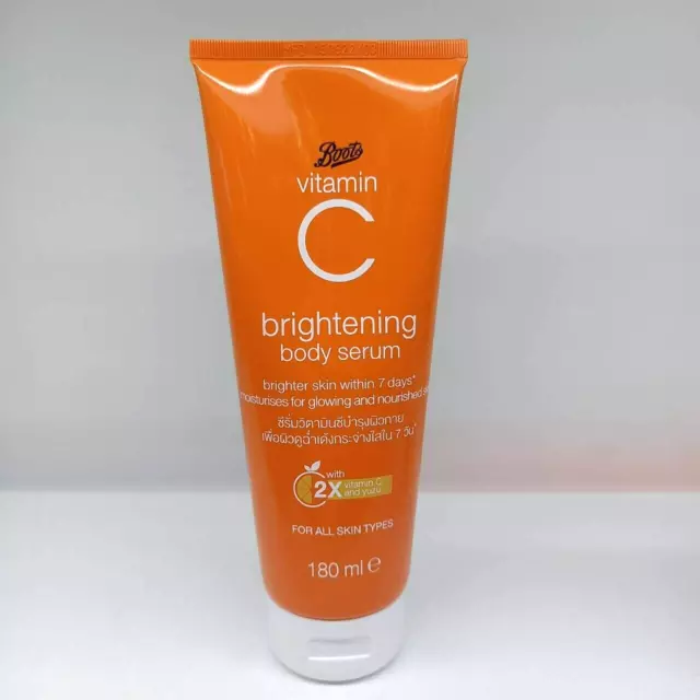 Boots Vitamin C Brightening Skin Body Serum Moisturize 180 ml.x1