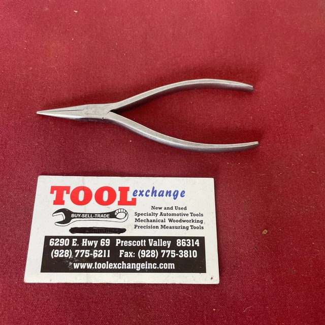 VINTAGE ROTATOR IES Smooth Jaw Needle nose Pliers Made in West Germany