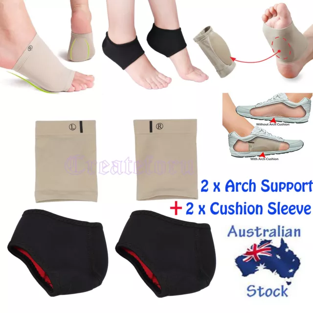 Plantar Fasciitis Therapy Wrap Heel Foot Pain Arch Support Ankle Brace Insole