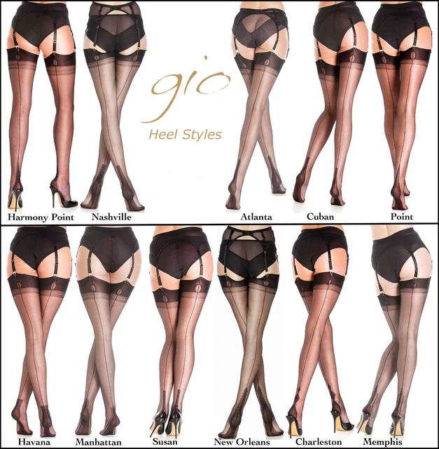 Bas Nylon à Coutures VITOS TITAN 2 - Coloris T3 à 9½ - Fully Fashioned 1962 - Neuf Avec Étiquettes