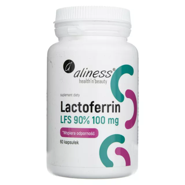 Aliness Lactoferrine LFS 90% 100 mg, 60 capsules