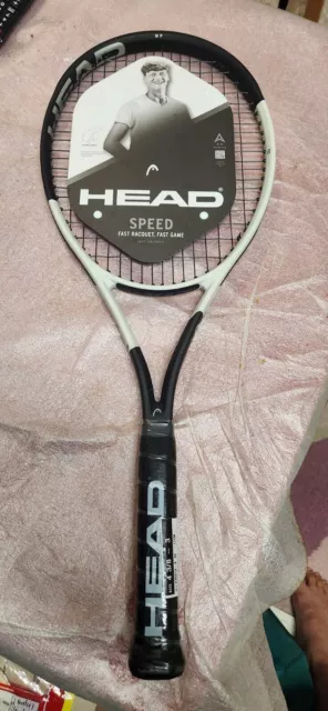 Tennis Racket Head 2024 Speed MP Grip 3  4:3/8, 300g Strung.