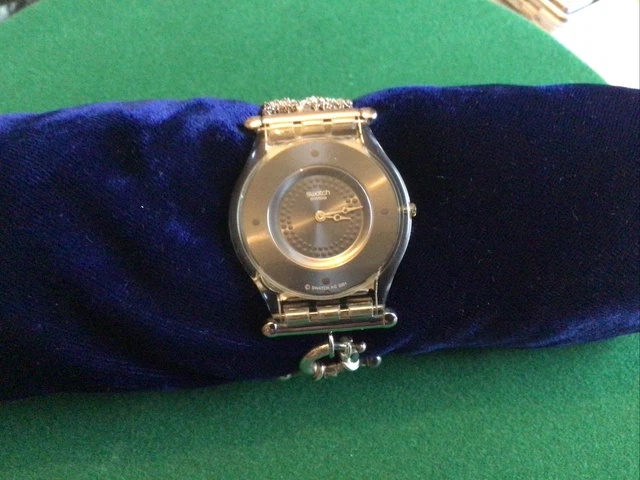 Swatch Watch -  Sfk159  ~Real Silver Bracelet  -Good Working Order
