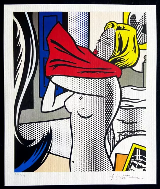 Roy Lichtenstein Lithographie [ Wayne Thiebaud / Jim Dine / Tom Wesselmann) 2