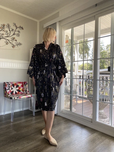 Kimono Robe cotton Made In Japan