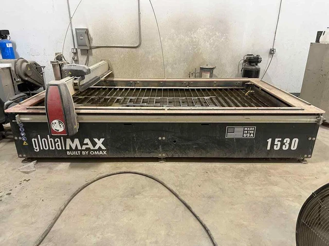 Omax globalMAX 1530 5' x 10' Waterjet w/ Low Hours (2020)