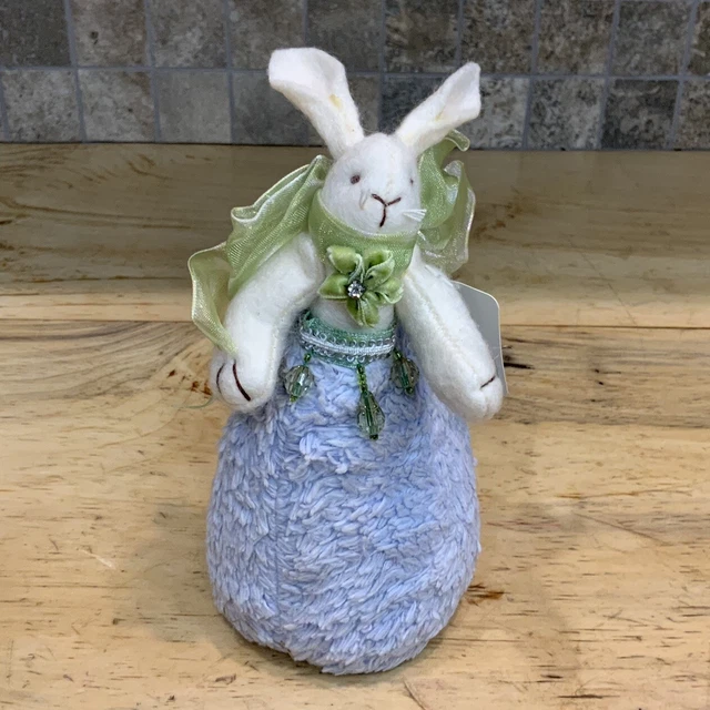 Selling Shoponline Easter Decorative Multicolored Bundle Flocked Set. Set/6 Bunn