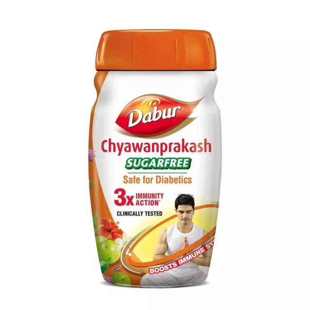 Dabur Chyawanprakash Sugarfree With 40+ Ayurvedic Herbs For Unisex 500gm