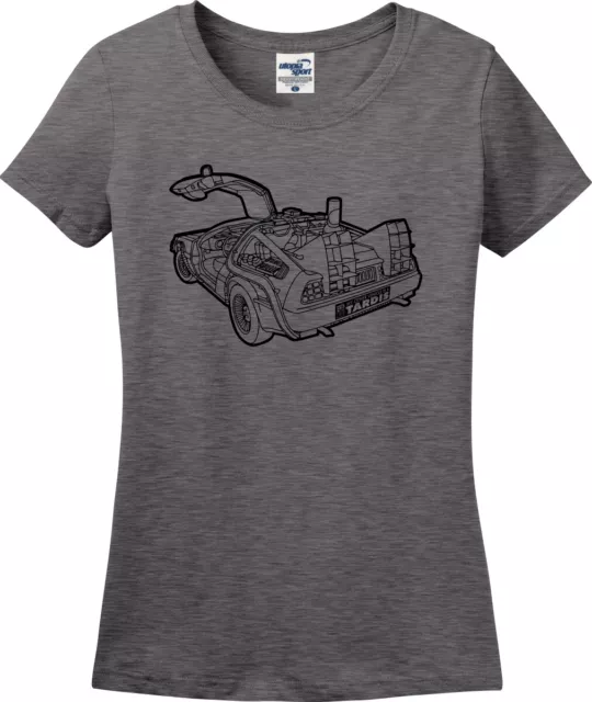 My Other Vehicle Is A T.A.R.D.I.S. Funny Missy Fit Ladies T-Shirt (S-3X)