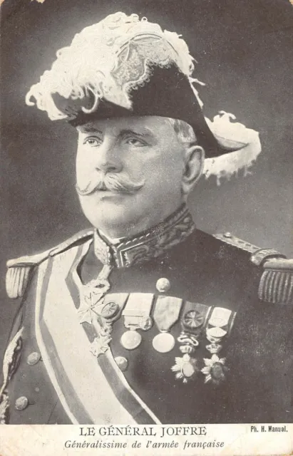 Cpa Military War General Joffre