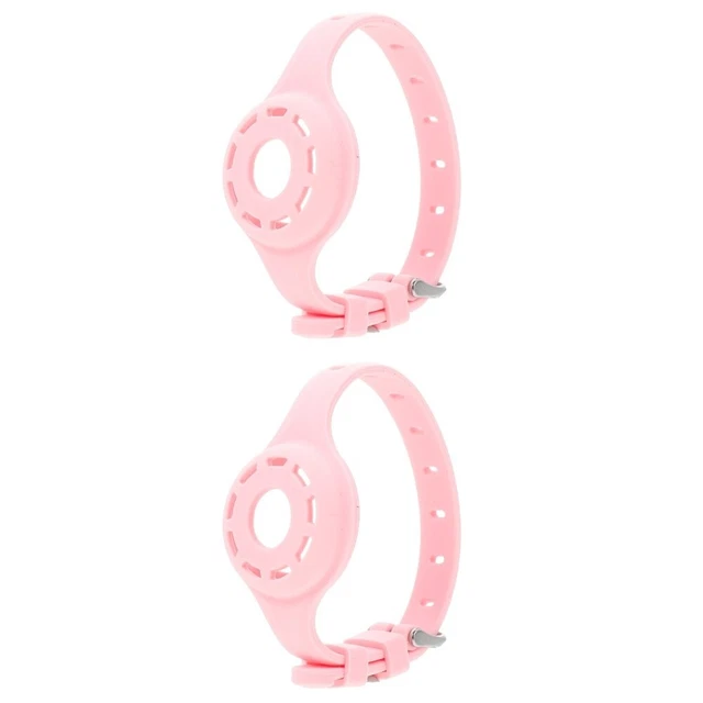 2 Pieces Case Silica Gel Tag. Cat Collar Dog Pet Holder