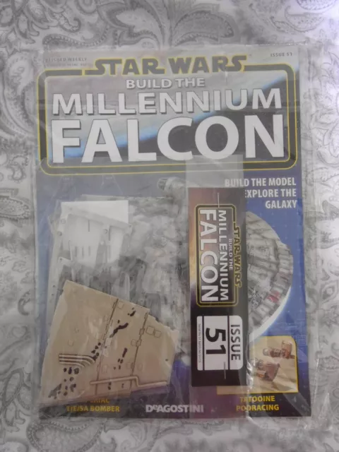 DEAGOSTINI STAR WARS BUILD THE MILLENNIUM FALCON Issue 51