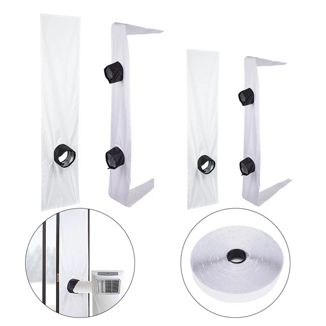 Kit d'étanchéité facile à installer pour climatiseurs portables pas de perç