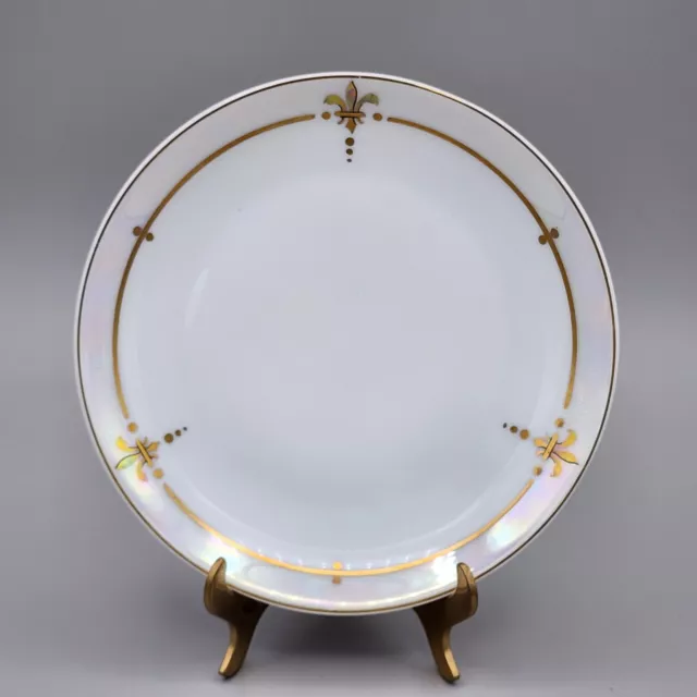 1857-1920 Hutschenreuther Selb Bavaria 6" Plate, Hand Painted Rogers-Martini Co.