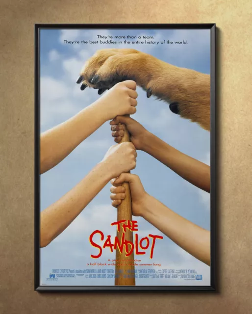 The Sandlot 1993 Movie Poster 24"x36" Borderless Glossy 9370