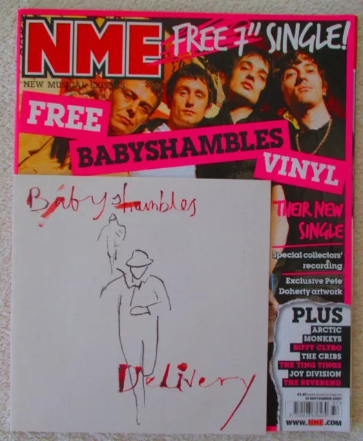 NME + Limited Edition 7" BABYSHAMBLES Lieferung NEU / NEUWERTIG THE LIBERTINES