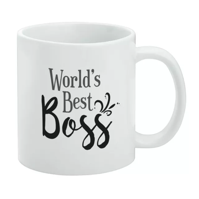 World's Best Boss White Mug