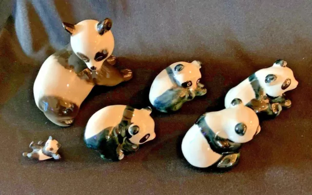 Panda Porcelain Collection | Lot of 6 | Used