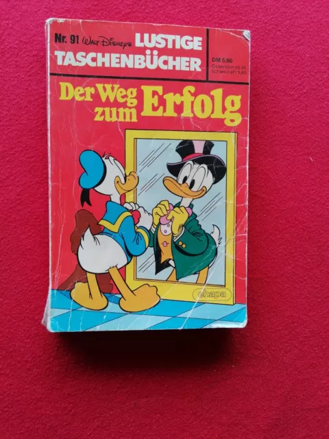 - DER WEG ZUM ERFOLG - Zust. sehr gut, v. Walt Disney, Nr. 91, 1983, ehapa Verl