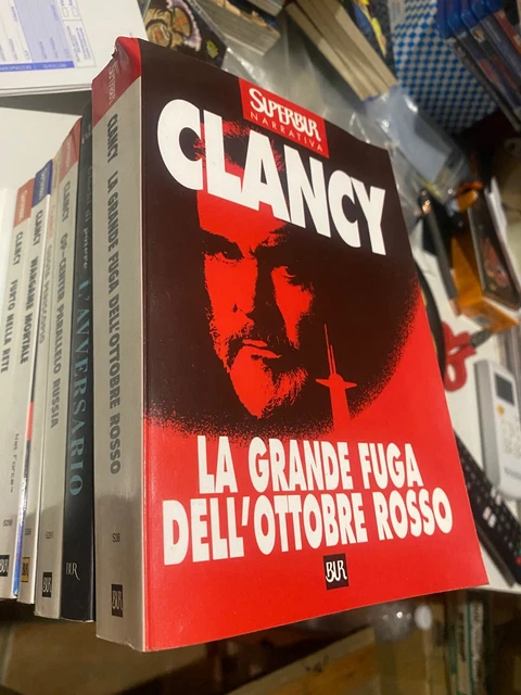 Libro - Superbur - Tom Clancy - La Grande Fuga Dell'ottobre Rosso