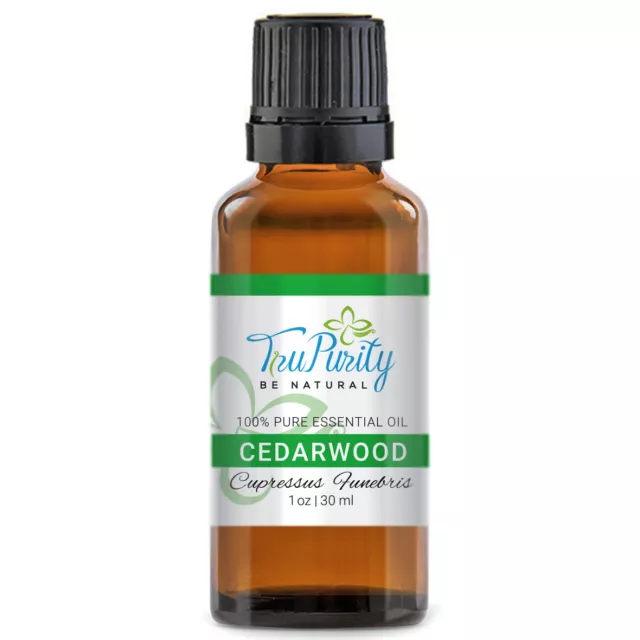 CEDARWOOD 100% PURE Essential Oil ~10ML, 30ML TRUPURITY THERAPEUTIC GRADE