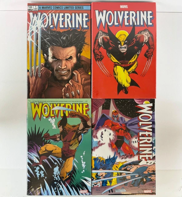 Wolverine Omnibus Vol 1 2 3 4 Marvel Comics New Sealed HC Hardcover