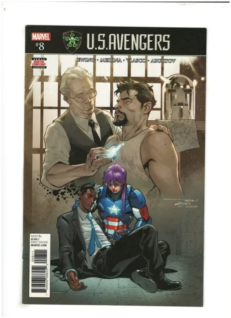 U.S.Avengers #8 VF/NM 9.0 Marvel Comics 2017 Secret Empire Iron Man
