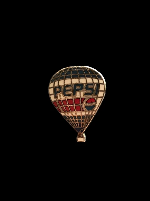 Vintage Pepsi Hot Air Balloon Lapel Pin