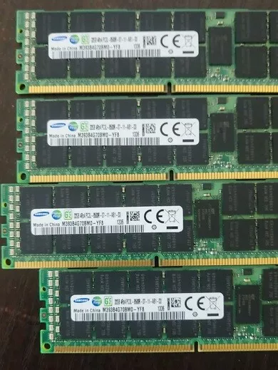 4x 32GB 128GB DDR3 ECC RAM Apple Mac Pro 6,1 MD878 1066 Mhz PC3-8500R 2013 2014