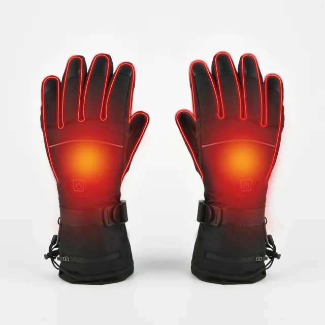 Heated Gloves with 6000mAh Rechargeable Battery Handwarm Winter Outdoor Sports