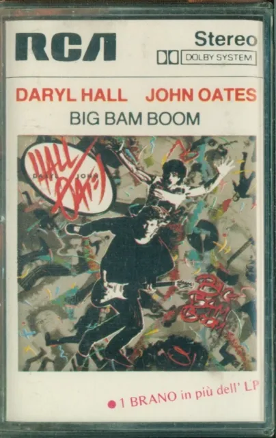 Daryl Hall & John Oates - Big Bam Boom Mc Scellé K7 Cassettes Tape Italie
