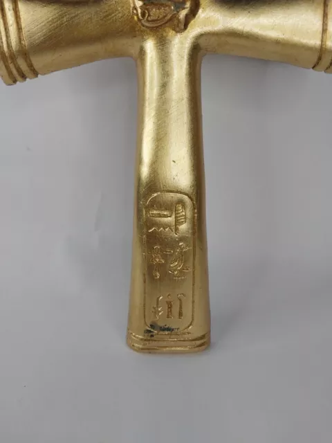 RARE ANCIENT EGYPTIAN ANTIQUE Ankh Key of Life & Eye of Horus Symbol Protection 3