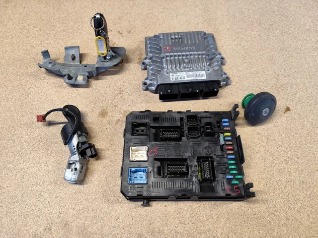 Kit Démarrage ECU CITROËN Berlingo 2 II TEPEE 1.6 HDi - Réf. 9675391480 / 9666895580 - Occasion