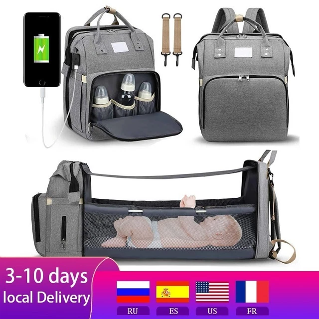 Bag Diaper Baby Backpack Travel Nappy Mummy Waterproof Changing Maternity Large