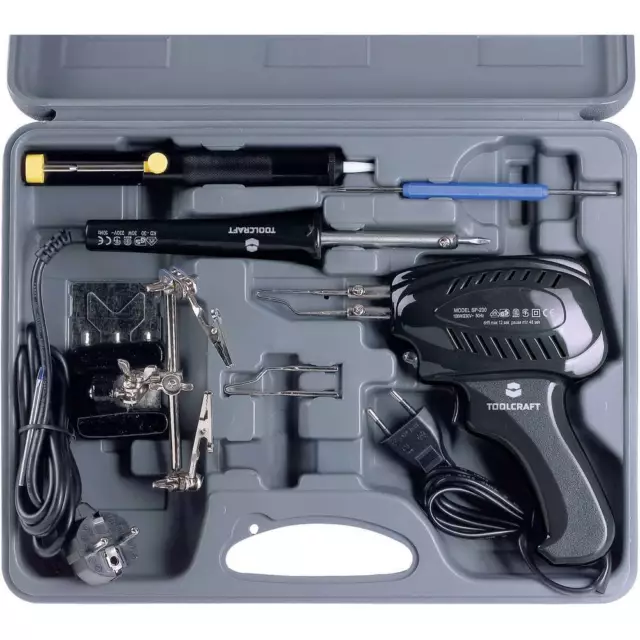 Set de soudure TOOLCRAFT SK 3000 588527 (Pistolet à souder 100 W, fer à souder