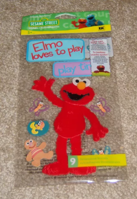 EK Success Jolee's Dimensional Sticker ~ Sesame Street Playtime Elmo