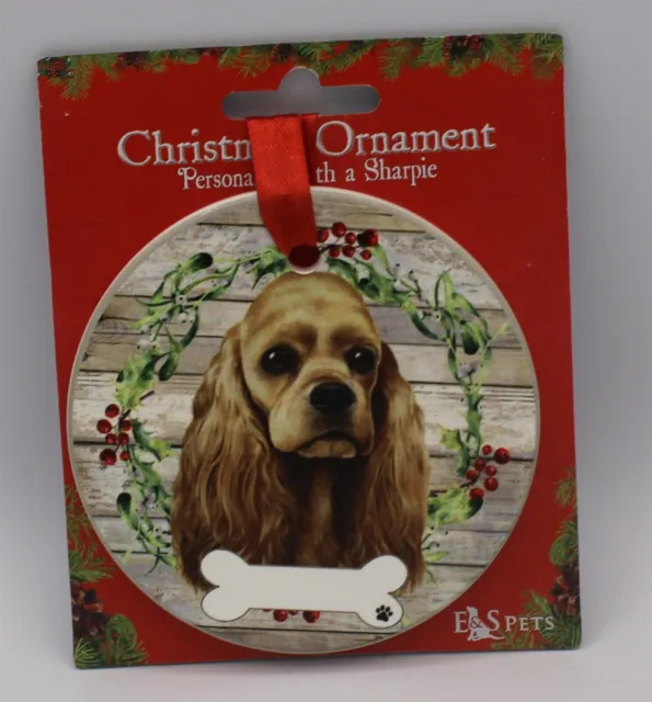 Christmas Ornament - Dog - Cocker Spaniel